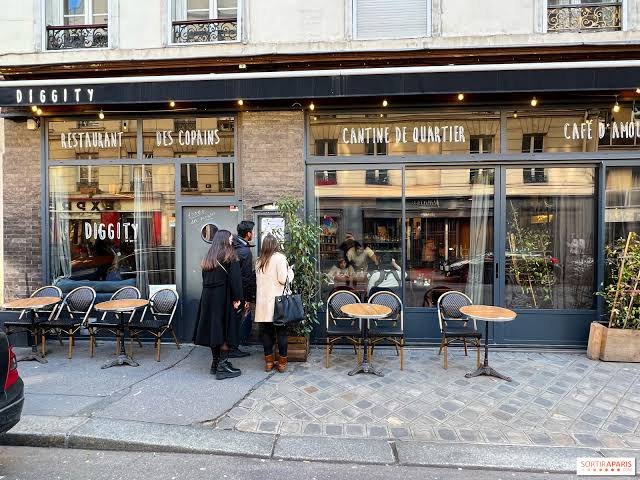 Façade de Diggity Paris